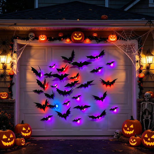 36 Pack Halloween Bats Wall Decor Halloween Decorations Indoor