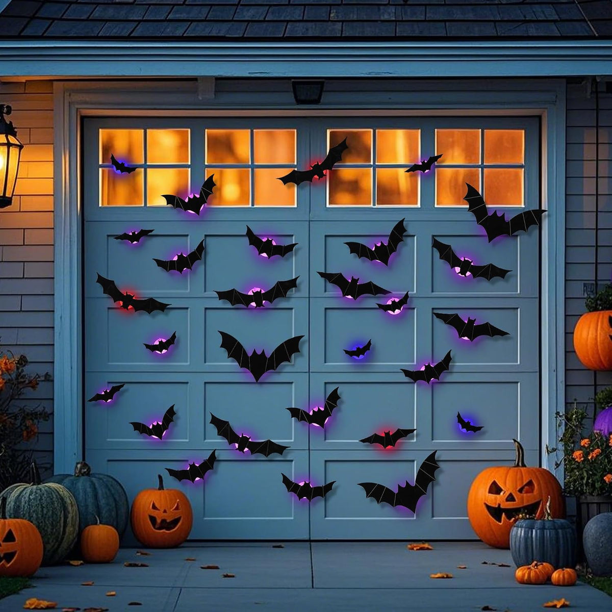 36 Pack Halloween Bats Wall Decor Halloween Decorations Indoor