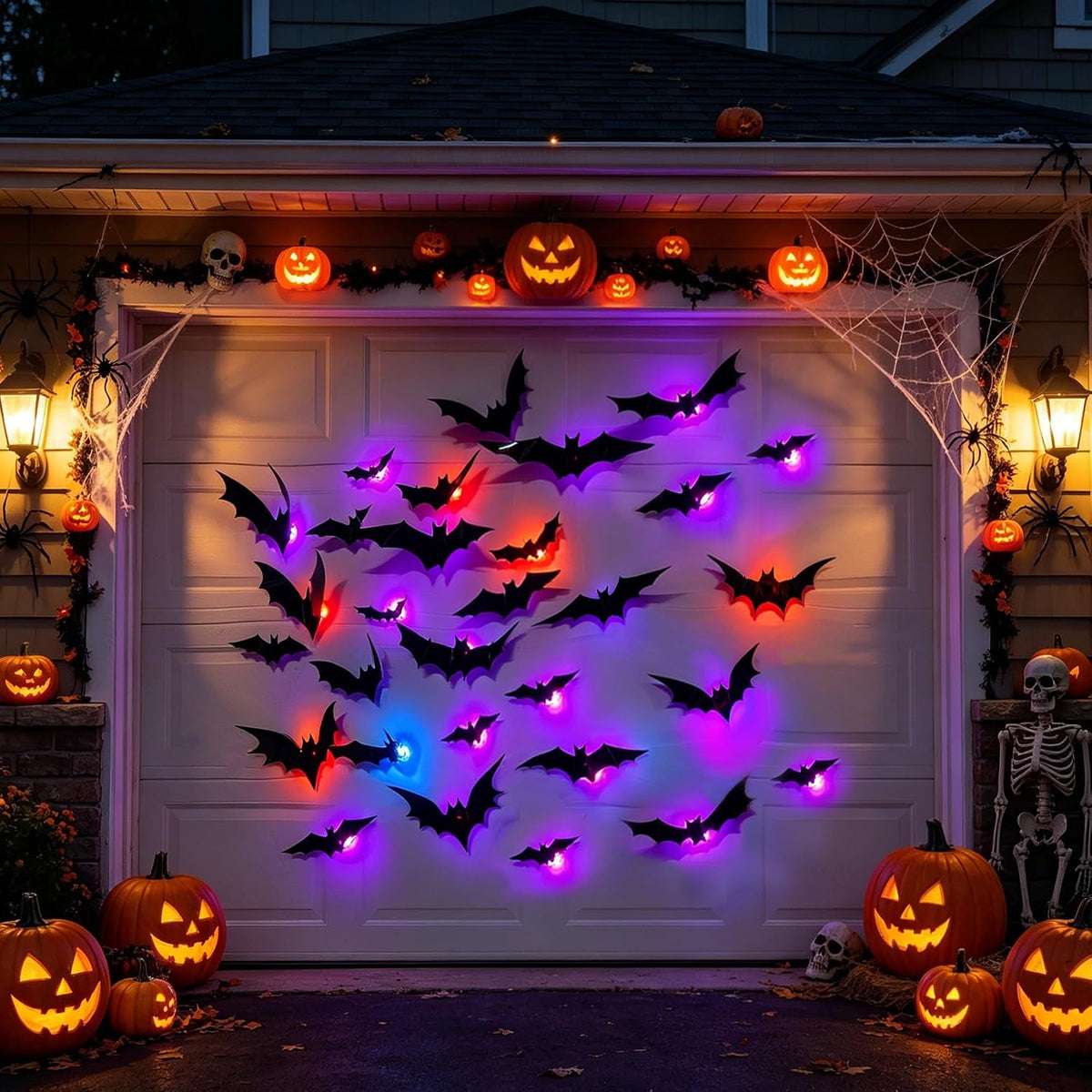 36 Pack Halloween Bats Wall Decor Halloween Decorations Indoor